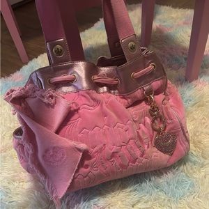 (SOLD) Authentic Pink Juicy Couture Bag / Purse